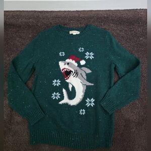 Tucker and Tate Christmas Shark Sweater